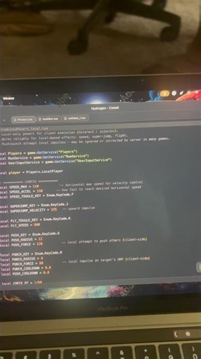 Roblox Scripting On a MacBook Pro? #roblox #robloxscripts #macbook #robloxedit #lua #fypシ