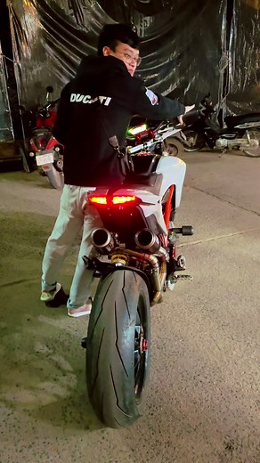 Cold start 😈#fyp #duacti #hyperstrada821 #fyppppppppppppppppppppppp