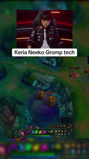 Keria Neeko Gromp Tech: T1 League of Legends Play