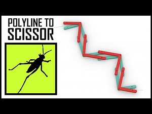 Grasshopper Linketix (Scissor From Polyline)