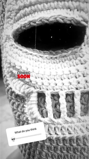 ‏#skull #balaclava #madamsou_crochetstore