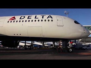 Delta Air Lines Airbus A350-900 Cabin Visit