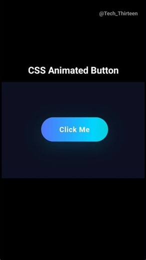 Stylish CSS Click Me Button Tutorial #Shorts