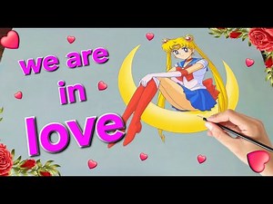 Drawing Usagi Tsukino ( Sailor Moon ) | Full Anime Art Process 🎨✨