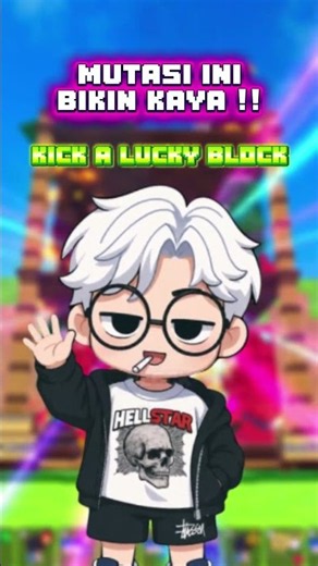 This Mutation Makes You Rich⁉️ | Kick A Lucky Block #shorts #roblox