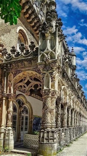 The Palace of Buçaco — Portugal’s Royal Fairytale Palace 🇵🇹✨ #travel #history #fairytaletown #shorts