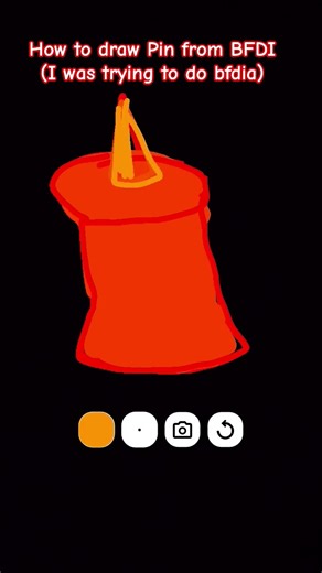 how to draw Pin from BFDI