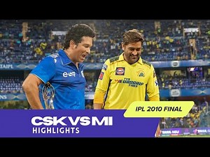 IPL 2010 Final : CSK VS MI - Match Highlights