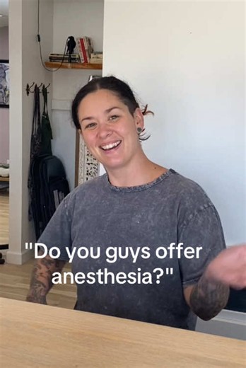 Do you guys offer anesthesia? #anesthesia #tattoo | anesthesia