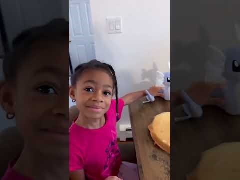 When you have an impatient baby. Summer loves crepes