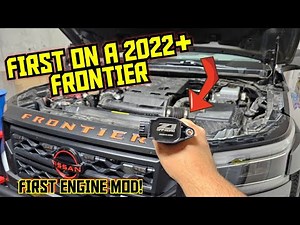 Installing The FIRST Engine MOD On My 2023 Nissan FRONTIER BUILD!