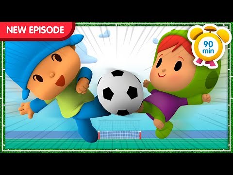 NEW SPECIAL ⚽️ POCOYO ENGLISH ⚽️ The Big Football Match [90 min] Full Episodes |VIDEOS & CARTOONS