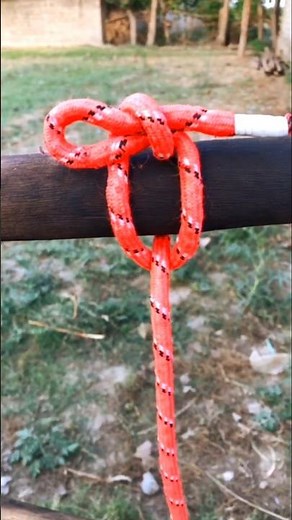 Round lashing rope knots skills/#howto#rope