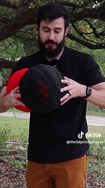 3D Printed Airless Basketball | Indestructible Design