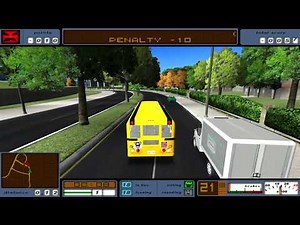 스팀 게임 [버스 드라이버(Bus driver)] 버스 운전기사 아저씨가 되어봐요!!! 손님들 제가 안전한 여행 책임지겠습니다!!! 간단 리뷰 & 플레이 영상