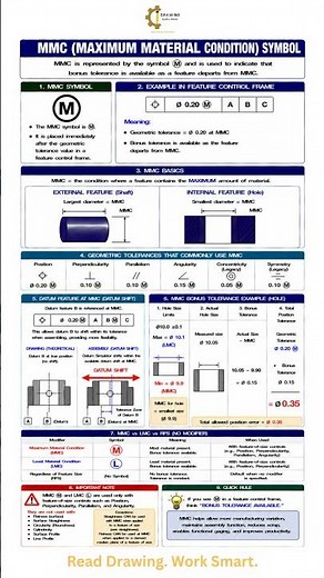 MMC Explained in GD&T | Bonus Tolerance & Datum Shift Made Easy