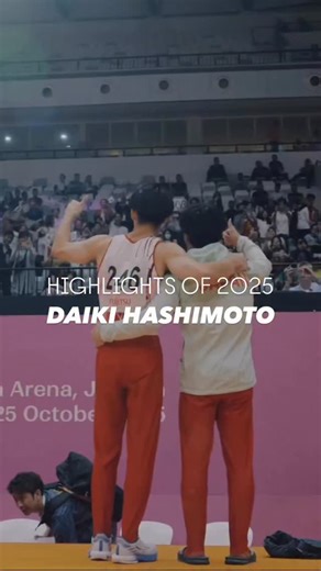 One more time for @hasshii_807! A third back-to-back All-Around World title. Not bad. 🔥 #WorldGymnastics #Gymnastics | International Gymnastics Federation - FIG