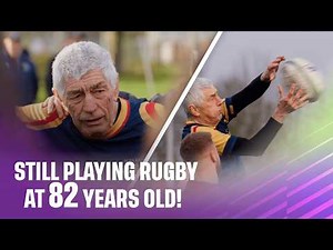 Still playing at 82 YEARS OLD! Meet England's oldest rugby player ❤️