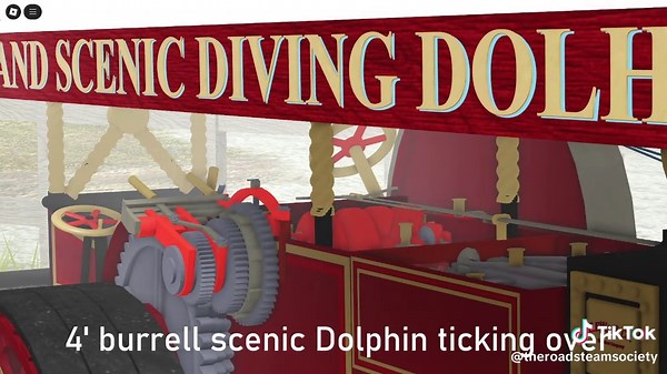 Hiii #roadsteamsociety #tractionengines #steamengines #steamlorry #roblox