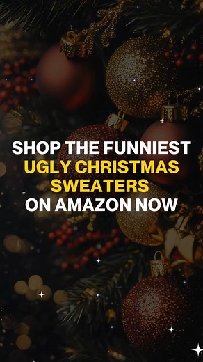 Steal the party with the funniest ugly Christmas sweaters on Amazon ✨ | Reviewed | Facebook
