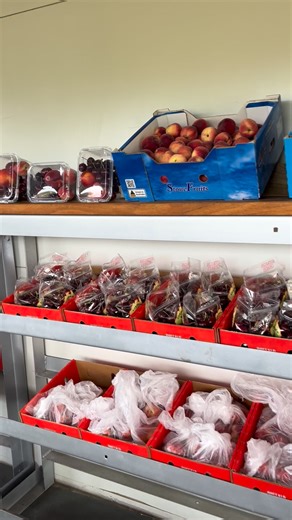 Exciting News!! We will open our Cherrycot shop at 331 Fingerpost Rd Campania TODAY 9am to 6pm Open every day from 9am to 6pm We have CHERRIES 🍒 YELLOW NECTARINES WHITE PEACHES 🍑 Come out and meet our friendly team 😀 | Cherrycot Fruit Shed