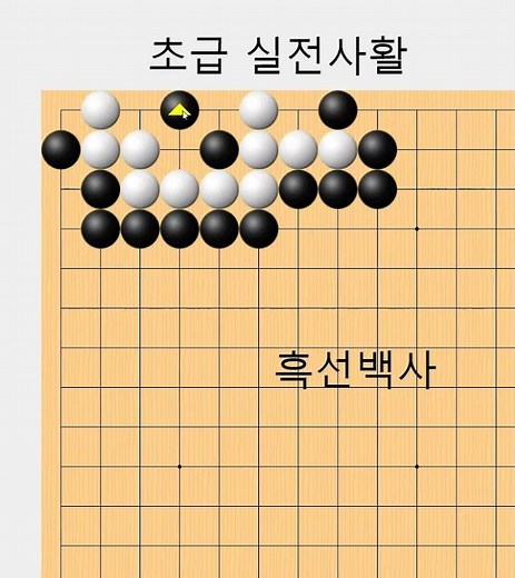 실전서 꼭 알아야할 실전초급사활 - 바둑사활[실전사활] #바둑배우기