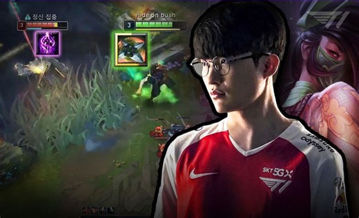 【Faker直播高光】Faker阿卡丽来了!