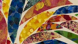 Our newest exhibition Color | Joy | Eric Carle is a celebration of our co-founder and the many gifts he shared with the world. Take a peek at the exhibition! Color | Joy | Eric Carle features nearly 70 artworks on view, many of which have never been publicly displayed. You will see painted tissue papers, stage-set banners, and some of Eric’s “art-art.” Collage illustrations from his popular picture books emphasize his passion for nature and animals and his love of color. We hope it brings you so