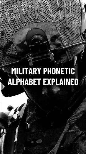 Learn the complete military phonetic alphabet in one quick reference guide.