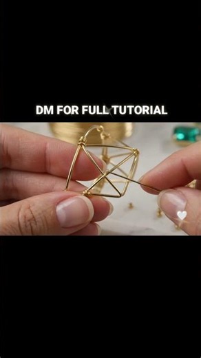 DIY Royal Emerald Gold Cuff Bracelet | Luxury Jewelry Making at Home