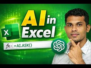 ChatGPT for Excel Add-in | Easy Tutorial for Beginners