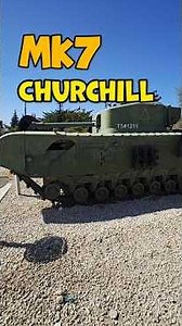 The impenetrable Mk7 Churchill #benderhistory #tanks #tankmuseum #israel #ukraine #georgia #shorts