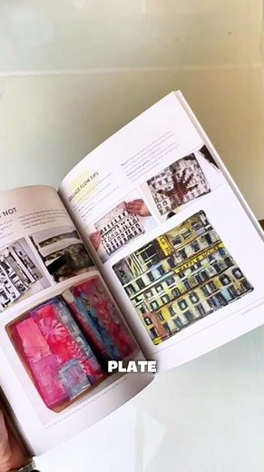 Huge Gel Print image Transfer