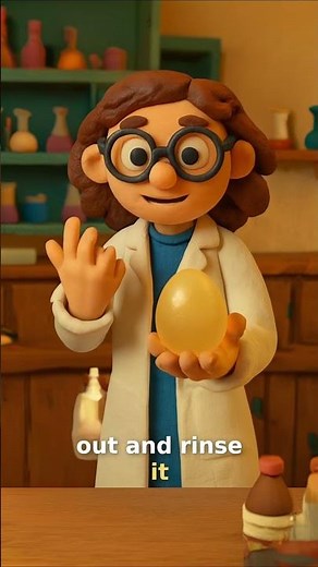 How to Make a Bouncy Egg at Home | Fun Chemistry Experiment for Kids