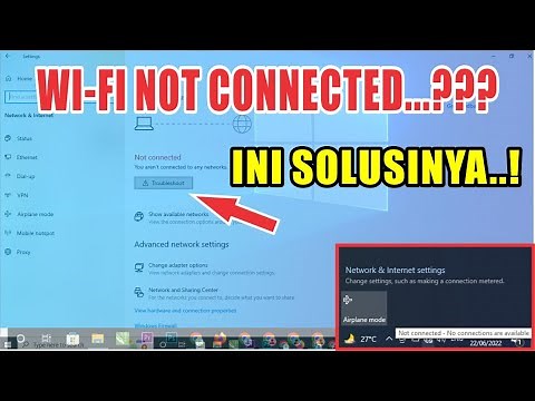 How to Fix WIFI Not Connected on Windows 7 8 10