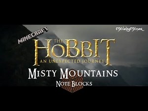Misty Mountains (Cold) | The Hobbit | Minecraft Note Block Song | PC, XBOX, PS3 |