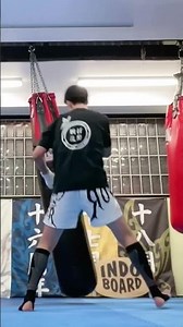 【キックボクシング】本気のサンドバッグ練習｜ローキックの強化！