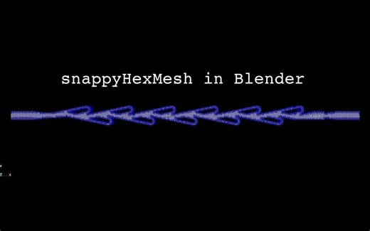 在 Blender 中轻松生成 snappyHexMeshDict（支持Blender 3.3）