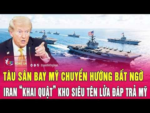 International News April 16: US aircraft carrier makes unexpected course change; Iran "unearths" ...