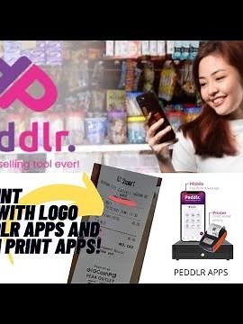 How to print a reciept using Peddlr Apps and Bluetooth Print apps!