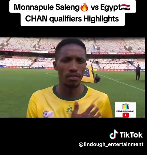 Monnapule Saleng vs Egypt CHAN Qualifiers Highlights