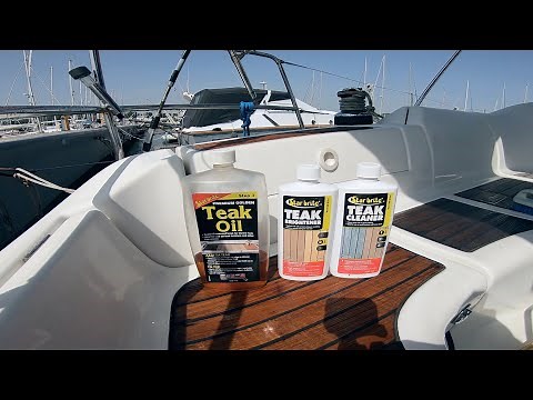 How to Clean Teak - Restoring Teak with Star Brite
