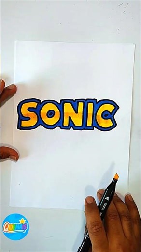 💙⚡Drawing SONIC in Seconds — So Awesome! 💙⚡