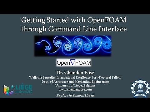 Getting Started with OpenFOAM through Command Line Interface