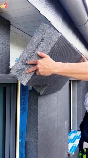 Why do Americans install a layer of foam board on the exterior of their homes? #funfacts