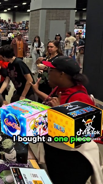 Loyal Customer Returns for More Mystery Boxes at Con