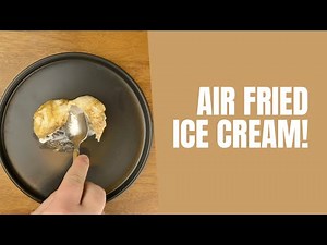 Fried Ice Cream In An Air Fryer