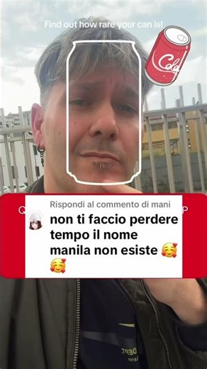 Non esiste la lattina di Coca-Cola col nome Manila?😳Scopriamolo! SBADABEM💥#shorts