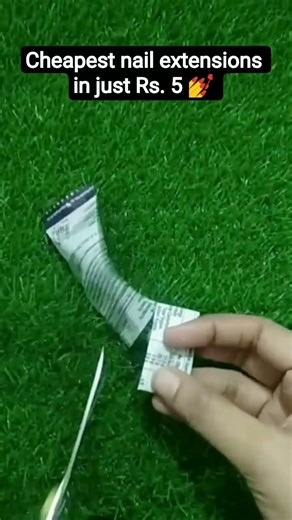 Diy homemade fake nail extensions💅#homemade #shortvideo #viral #handmade #hack #trending #diy