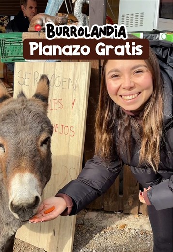 Planazo gratis en Madrid 🐴🌿 Burrolandia es un sitio precioso para pasar el día rodeado de animales, naturaleza y tranquilidad. Recuerda que las entradas se reservan todos los lunes a las 9:00 y vuelan. Guárdalo para tu próximo plan diferente cerca de Madrid.🔥 #planes #planesenmadrid #planesconniños #planazo #planesgratis